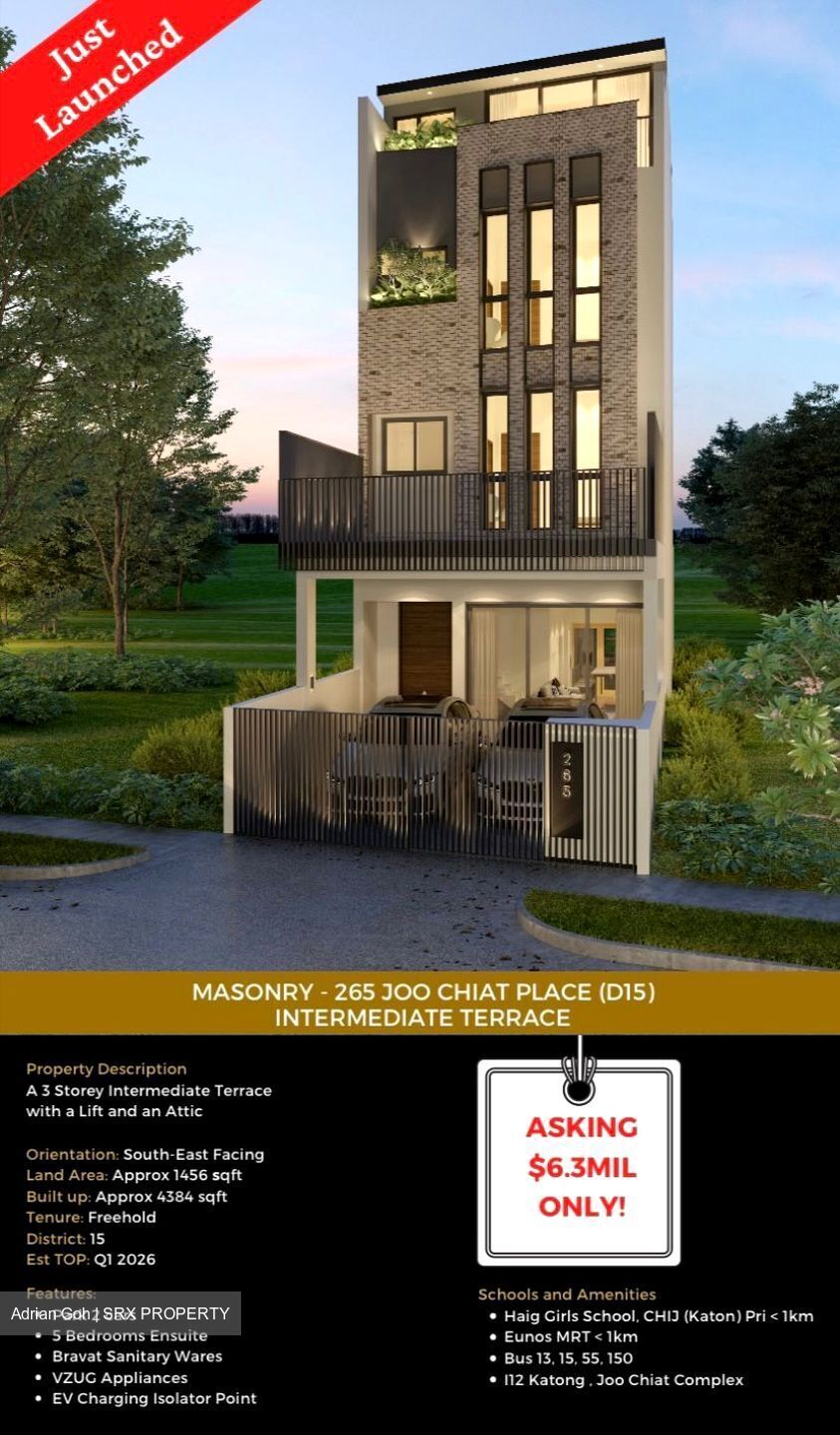 Joo Chiat Place (D15), Terrace #500486181